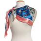 Womens Renshun Floral Border Square Scarf - image 1