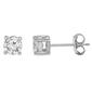Nova Star&#40;R&#41; White Gold Diamond Solitaire Stud Earrings - image 1
