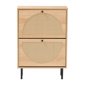 Baxton Studio Remus 12-Pair Wood Shoe Cabinet - image 3