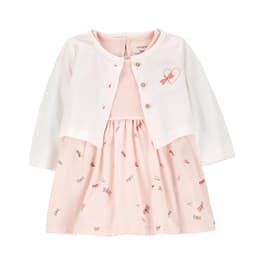 Baby Girl &#40;NB-12M&#41; Carter's&#40;R&#41; 2pc. Dragonfly Dress & Cardigan Set