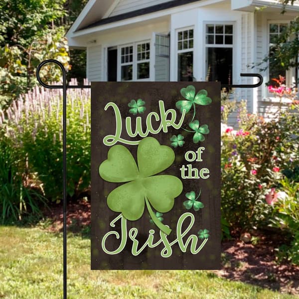 Northlight Seasonal Luck of the Irish Garden Flag