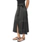 Womens DKNY Tie Waist Contrast Stitch Midi Skirt - image 3