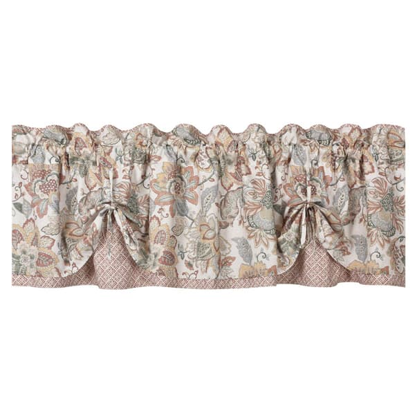 Royal Court Janessa Jacquard Window Straight Valance - 72x17 - image 