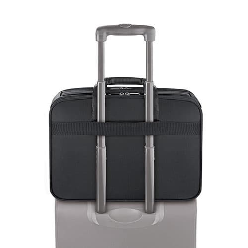 Solo Classic Smart Strap&#174; Briefcase - Black