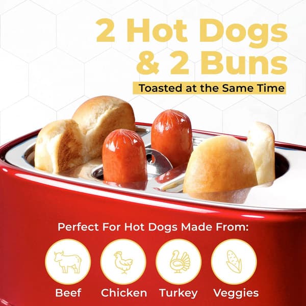 Nostalgia Hot Dog Toaster