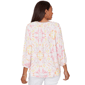 Petite Ruby Rd. Renaissance Romance Keyhole Neck Blouse - image 1