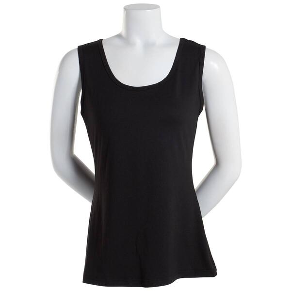 Womens Runway Ready Solid Milky Tank Top - image 