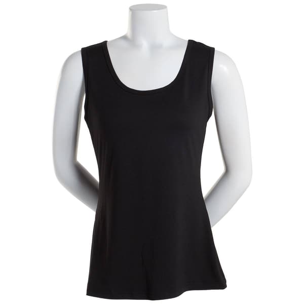 Womens Runway Ready Solid Milky Tank Top - Boscov's