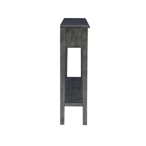 Linon Home Decor Daisy Grey Console Table