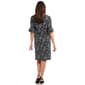 Womens Tiffany &amp; Grey Double Ruffle Sleeve Floral Shift Dress - image 2