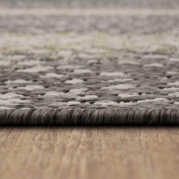 Mohawk Home Antelope Print Light Grey Runner