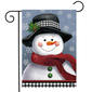 Briarwood Lane Smiling Snowman Garden Flag - image 1