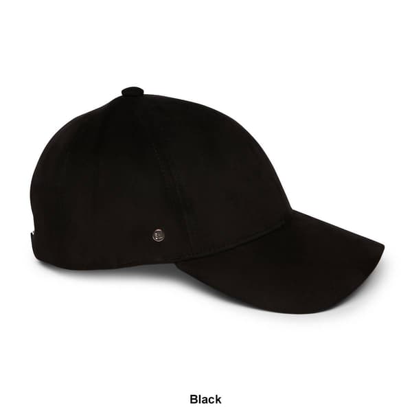 Womens Steve Madden Small Faux Suede Baseball Hat