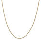 Unisex Gold Classics&#40;tm&#41; 1.0mm. 14kt. Gold Box Chain 14in. Necklace - image 1