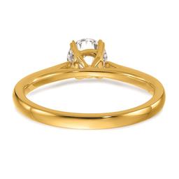 Pure Fire 14kt. Gold 1/2ctw. Lab Grown Diamond Engagement Ring