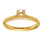 Pure Fire 14kt. Gold 1/2ctw. Lab Grown Diamond Engagement Ring - image 5