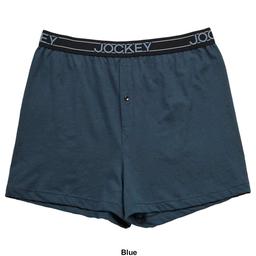 Mens Jockey® Active Blend Knit Solid Boxers