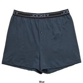 Mens Jockey&#174; Active Blend Knit Solid Boxers