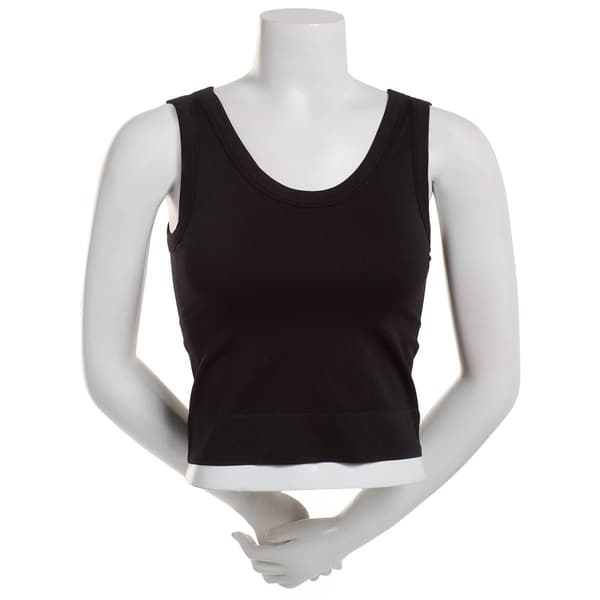 Juniors Lilys & Lace Seamless Tank with Padded Shelf Bra