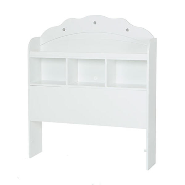 South Shore Tiara Twin Bookcase Headboard - White - image 