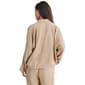 Womens CITY BLUES Long Dolman Sleeve Cropped Shacket - image 2