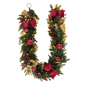 Puleo International 6ft. Pre-Lit Adorned Garland - image 1