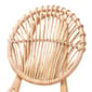 bali & pari Iris Modern Bohemian Natural Rattan Dining Chair - image 5