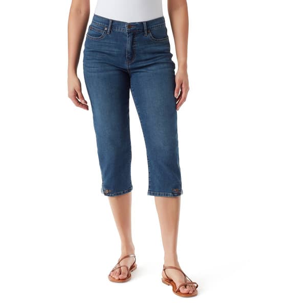Womens Bandolino Mandie Capri Pants w/Hem Detail