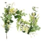 Northlight Seasonal Artificial Hydrangea & Eucalyptus Garland - image 6
