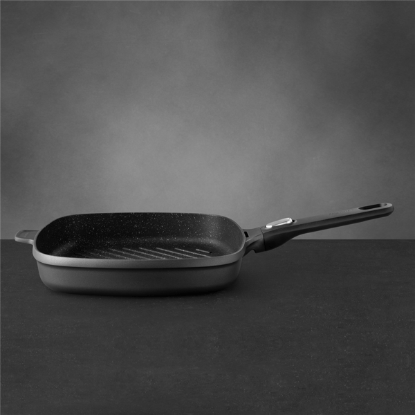 BergHOFF GEM Nonstick Cast Aluminum 11in. Square Grill Pan