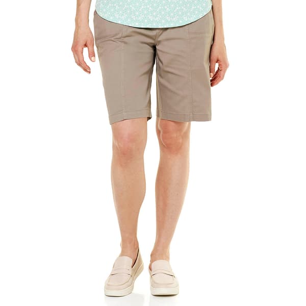 Petite Hasting & Smith Stretch Twill Shorts - image 