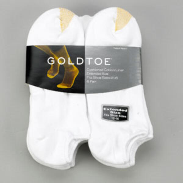 Mens Big & Tall Gold Toe&#40;R&#41; 6pk. No Show Socks - image 