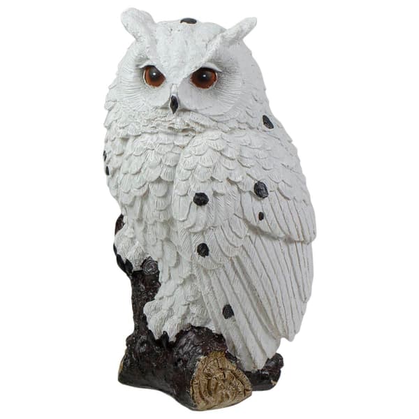 Northlight Seasonal 6in. Perched Owl Outdoor Garden Statue