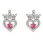 Disney Princess Sterling Silver Cubic Zirconia Stud Earrings - image 2