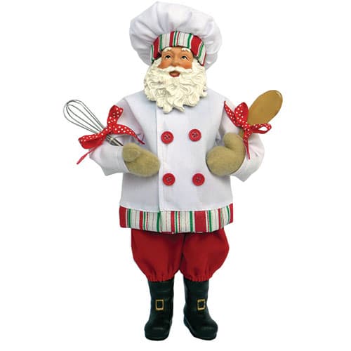 Santa’s Workshop 12in. Baker Santa