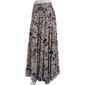 Juniors Angie Smock Waist Sweep Tier Maxi Skirt - image 2