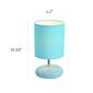 Simple Designs Stonies Small Stone Look Table Bedside Lamp - image 2