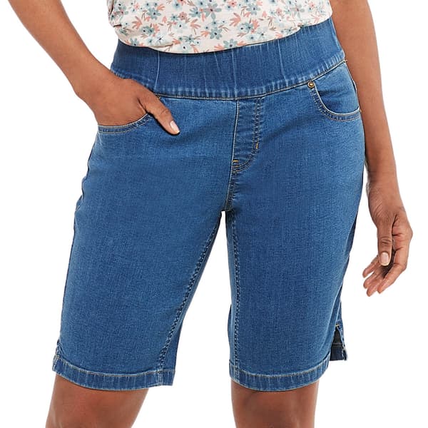 Plus Size Architect(R) Pull On Bermuda Shorts - image 