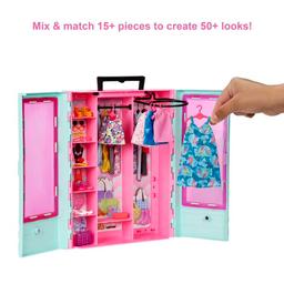 Barbie® Closet Playset With 3 Outfits & Accessories