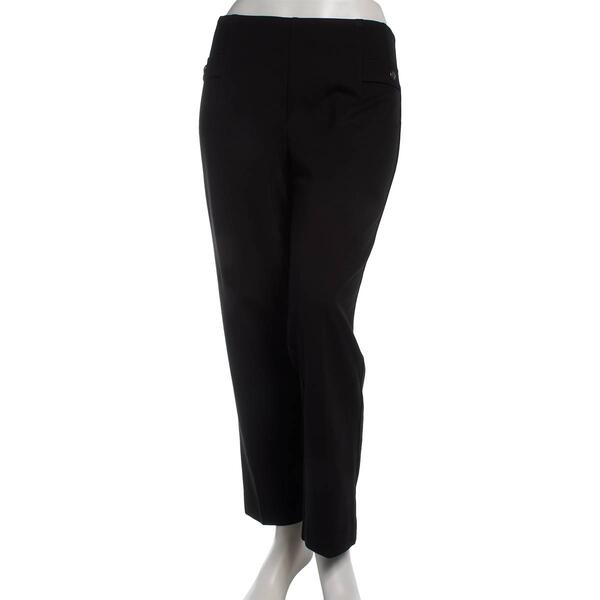 Petite Zac & Rachel High Waisted Compress Ankle Pants - image 