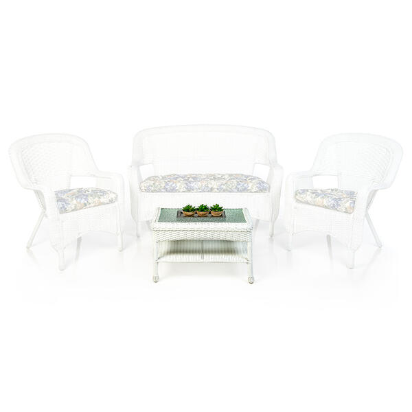Belle Haven All-Weather Wicker Coffee Table - image 