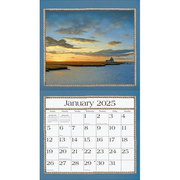 Lang&#174; 2025 Seaside Calendar