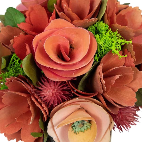 Northlight Seasonal Artificial Mixed Flora Wooden Spring Bouquet