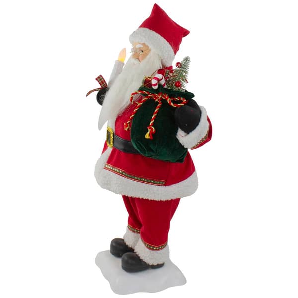 Northlight Seasonal 24in. Animated Santa Claus Christmas Figure
