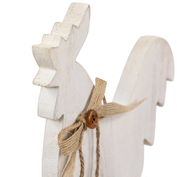 Northlight Seasonal Distressed Rooster Silhouette Spring Décor