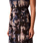 Womens Calvin Klein Sleeveless Boat Neck Blur Floral Midi Dress - image 5
