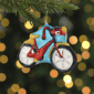 Northlight 5in. Red Bicycle Glass Christmas Hanging Ornament - image 2