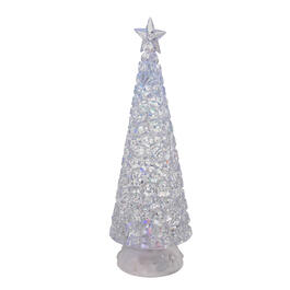 Kurt S. Adler 13in. Battery-Operated LED Lit Tree Table Piece