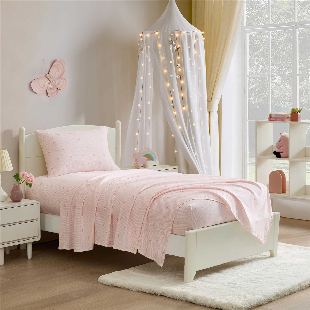 Laura Ashley Tiny Bows Sheet Set