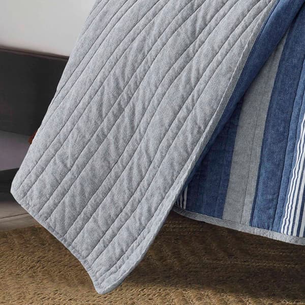 Nautica Saltmarsh 136 Thread Count Reversible Quilt Set